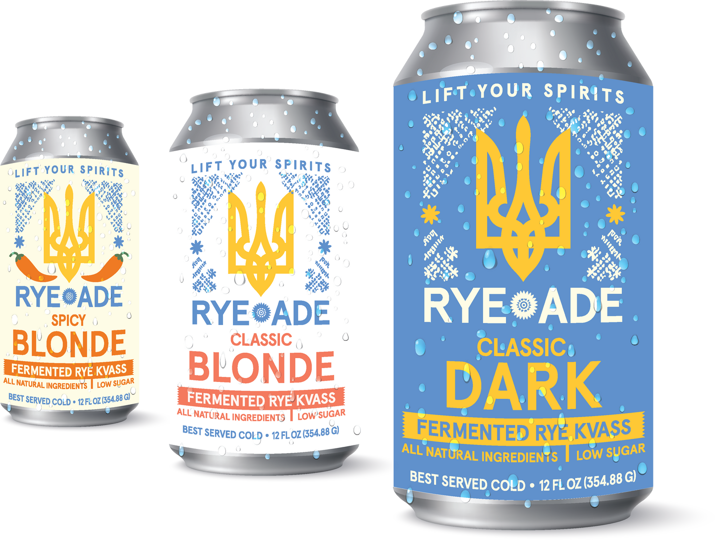 RyeAde Variety Pack 6-pack 12 fl.oz. can